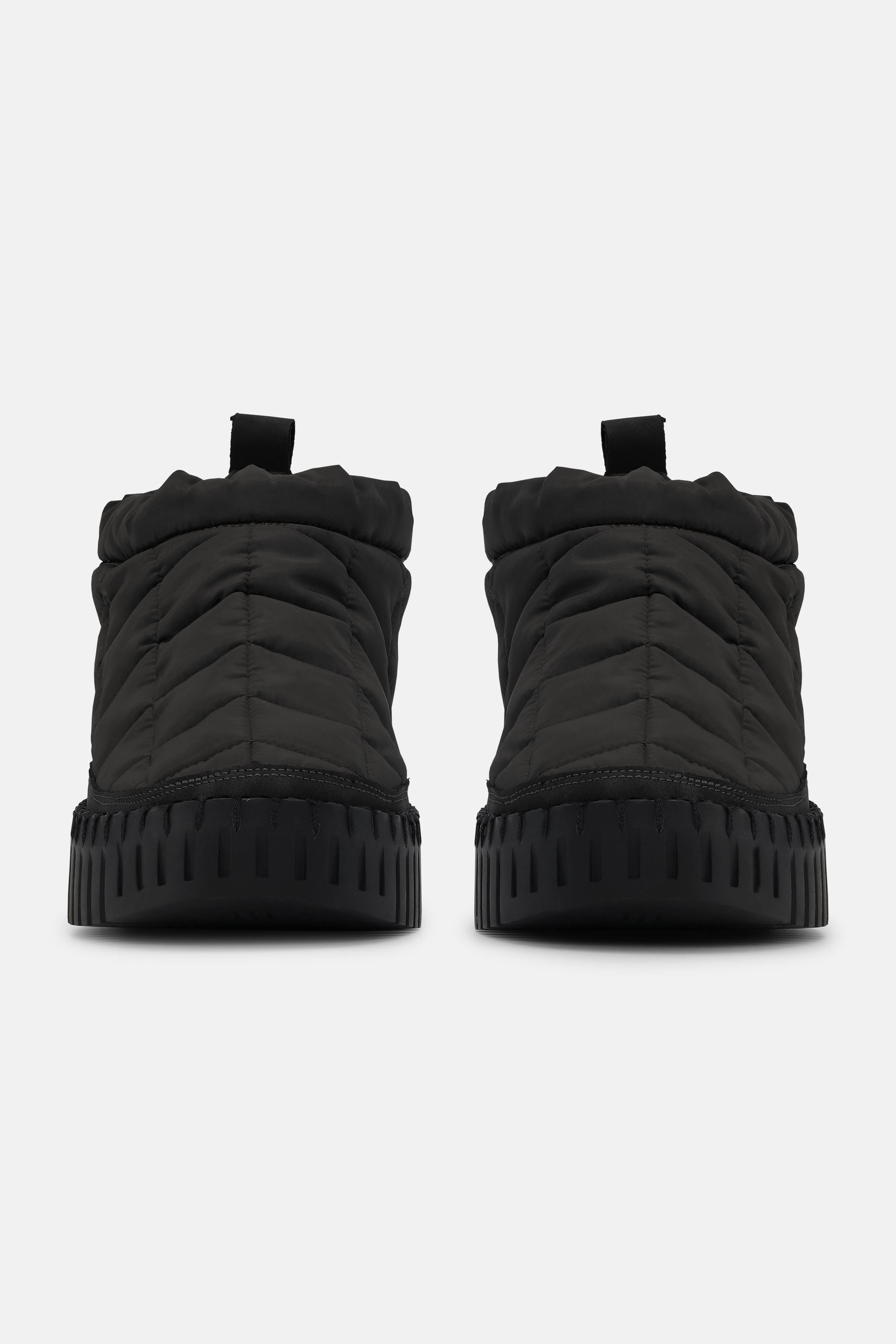 Tulip Low Padded Boot - Black Black